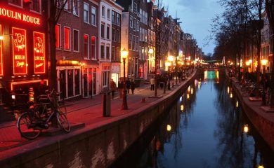 barrio rojo de Ámsterdam