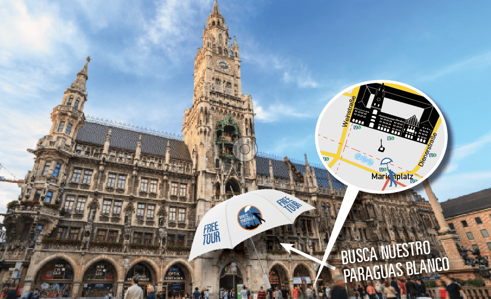 material palo Bocadillo Free tour Múnich. Una visión de la capital bávara - White Umbrella Tours